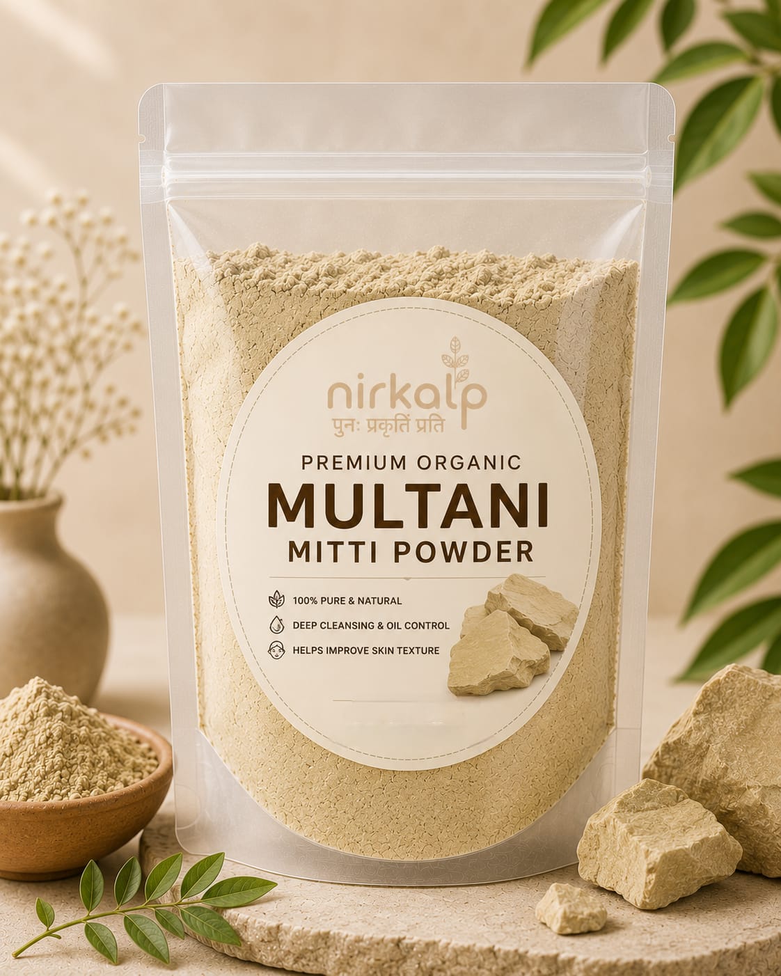 Nirkalp Organic Multani Mitti Powder