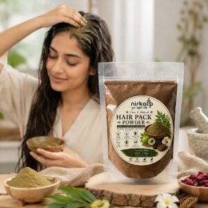 Nirkalp Ayurvedic Hair Pack Powder for herbal hair care