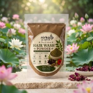 Nirkalp Ayurvedic Hair Wash Powder for herbal hair care