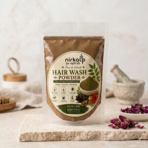 Nirkalp Ayurvedic Hair Wash Powder for herbal hair care