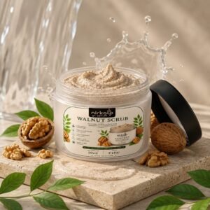 Nirkalp Walnut Face Scrub for natural exfoliation and smooth refreshed skin